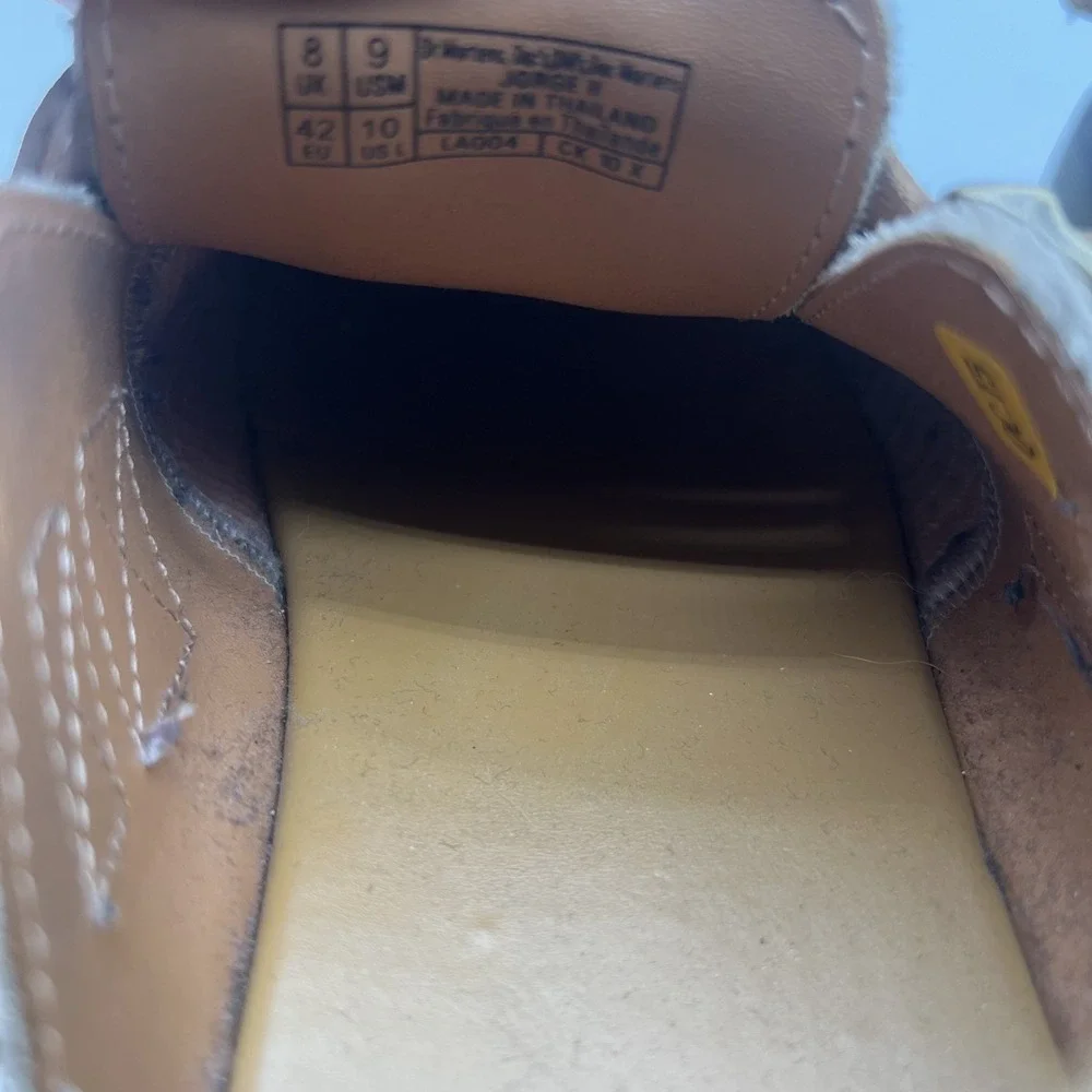 Dr Martens Jorge II Beige Suede Slingback Mule Sandals Mens 9 Womens 10 UK 8